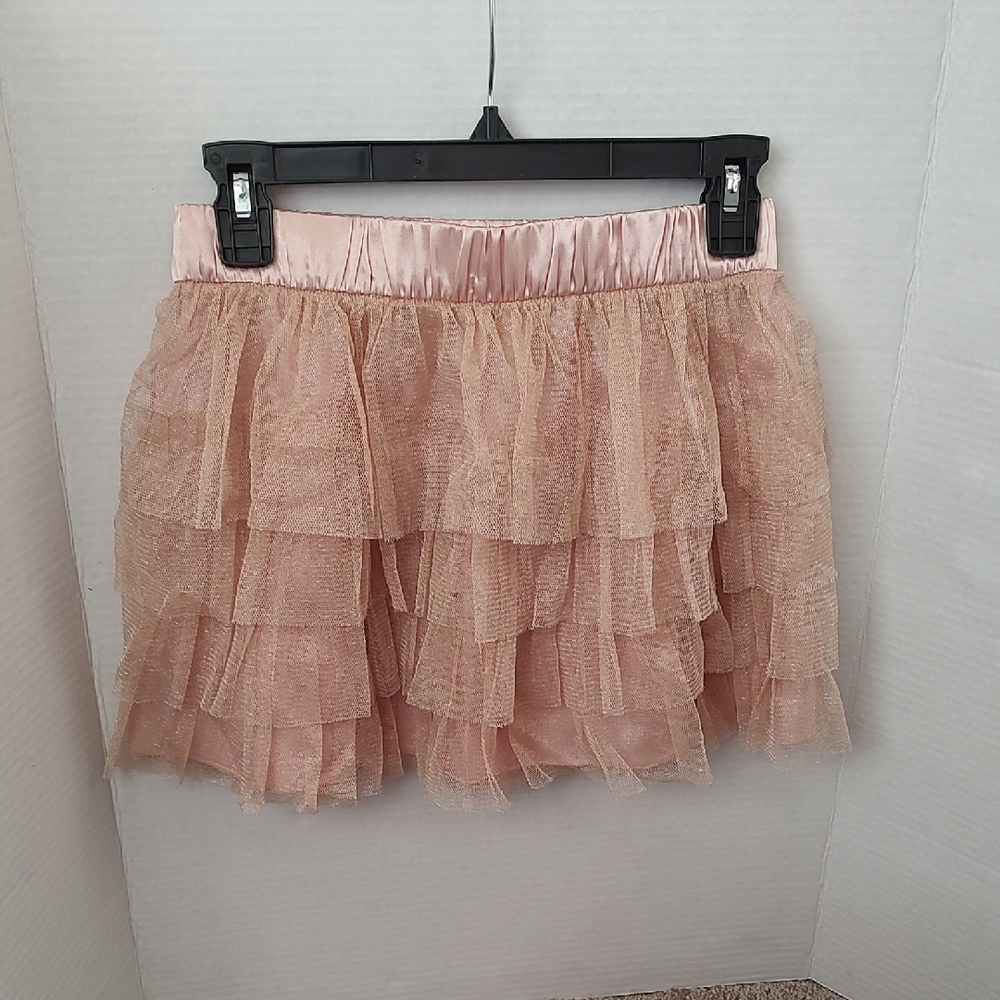 Blush Pink Tulle Layered Tutu Skirt From Forever 21 Sz Small
